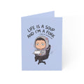 God of Destruction Meme Kpop Birthday Card