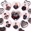 Heart Button Pin Set (Concert Tradeables & Keepsakes)
