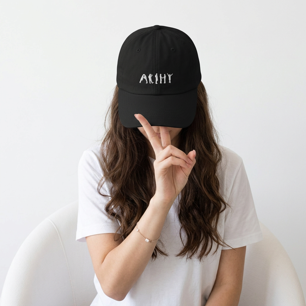 Hobi's Tattoo Embroidered Dad Hat