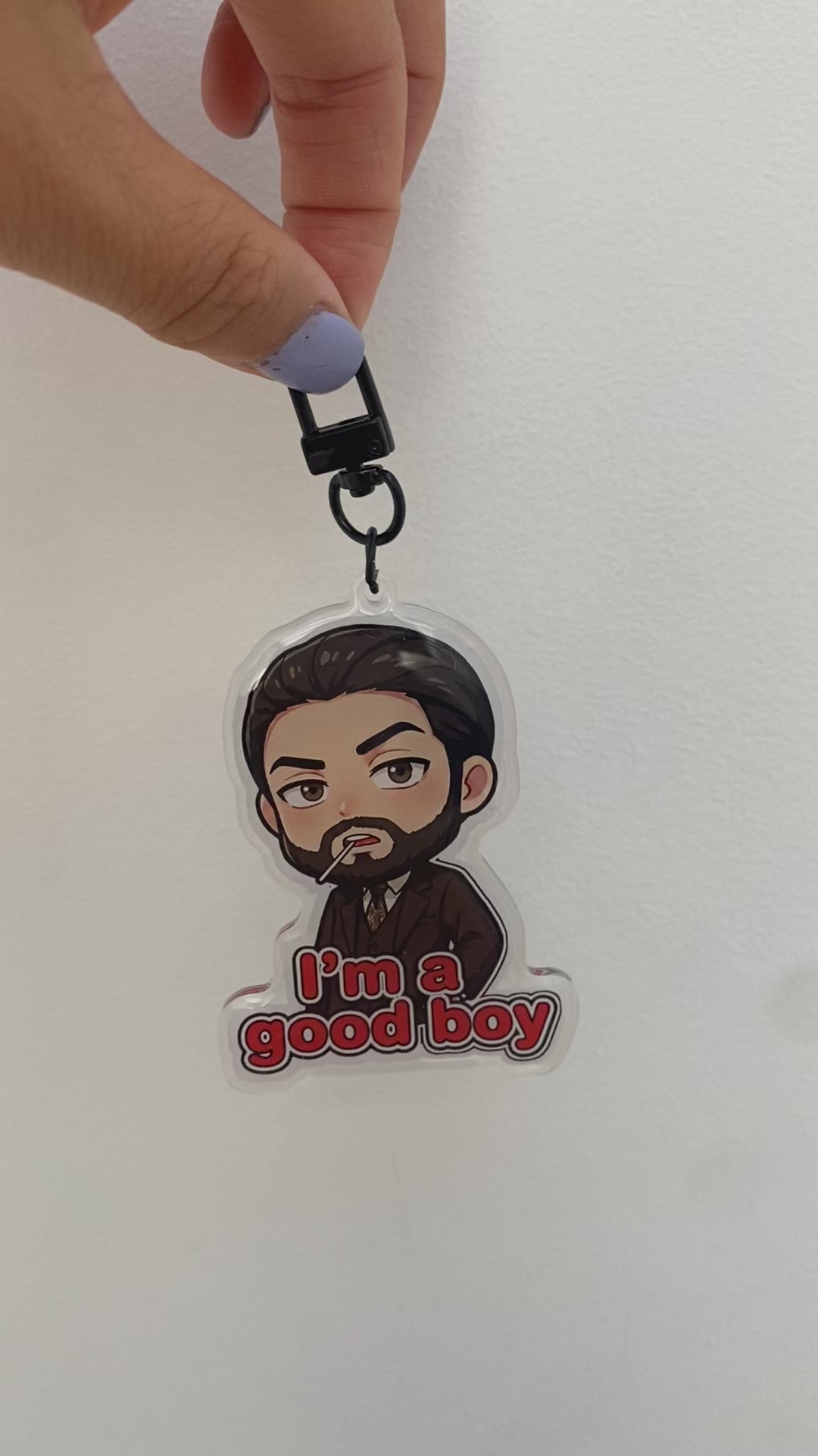 OT7 Iconic Meme & Quote Acrylic Keychain Set (7-Piece Pack)