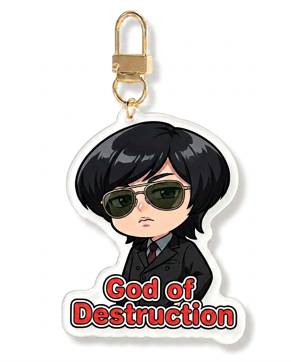 OT7 Iconic Meme & Quote Acrylic Keychain Set (7-Piece Pack)