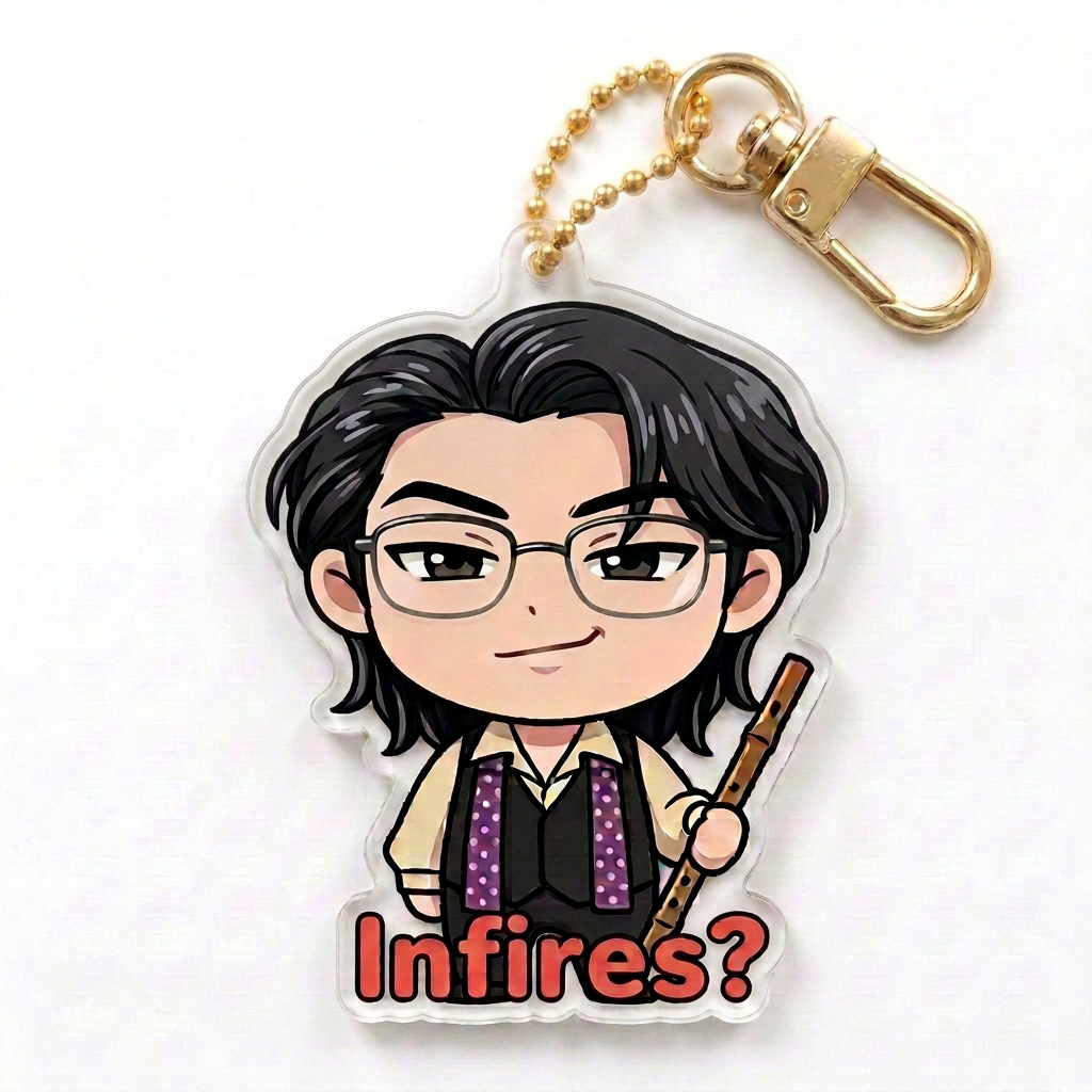OT7 Iconic Meme & Quote Acrylic Keychain Set (7-Piece Pack)